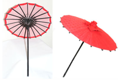 飾り傘 赤 | 古楽・小物